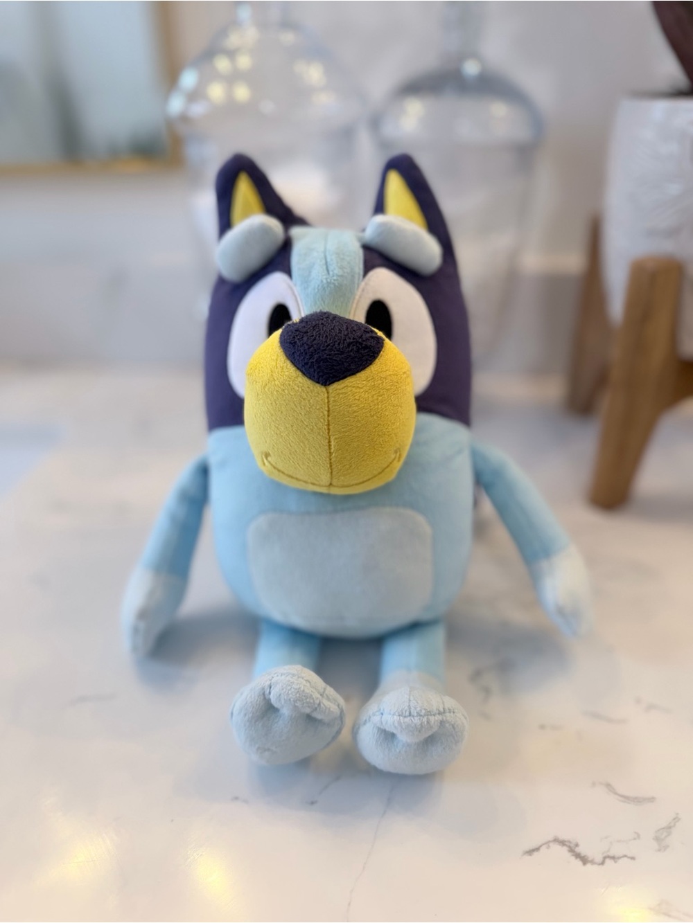 Bluey Talking Plush 12” Moose Toys Interactive Electronic Stuffed Animal Works